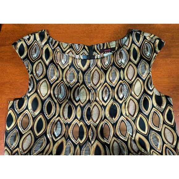 mark. Cap Sleeve Dress with Hidden Front Pleats and Front Pockets, Size SP - Picture 6 of 7